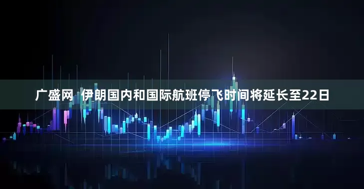 广盛网  伊朗国内和国际航班停飞时间将延长至22日