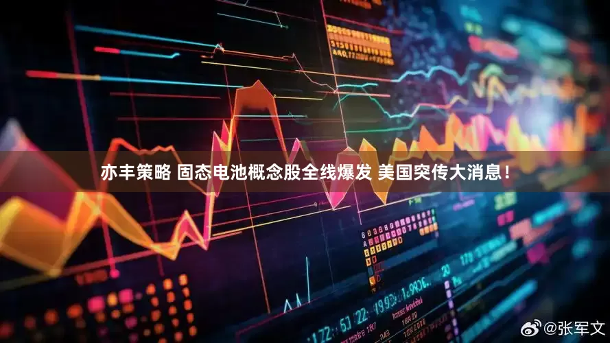 亦丰策略 固态电池概念股全线爆发 美国突传大消息！