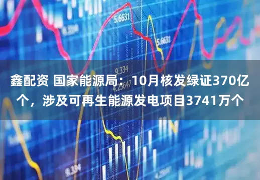 鑫配资 国家能源局：10月核发绿证370亿个，涉及可再生能源发电项目3741万个